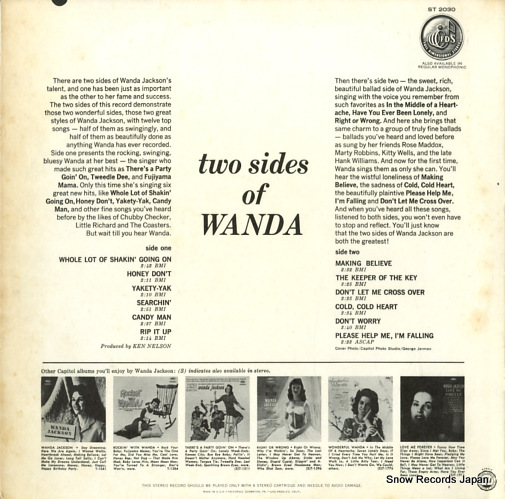 JACKSON, WANDA two sides of wanda ST2030