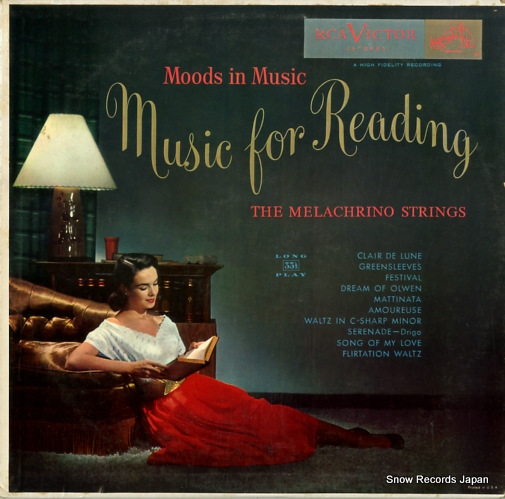 MELACHRINO STRINGS, THE music for reading LPM1002