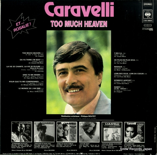 CARAVELLI too much heaven 832629