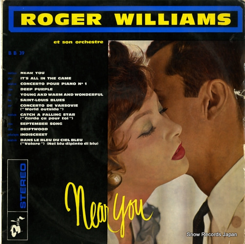 WILLIAMS, ROGER near you BB39