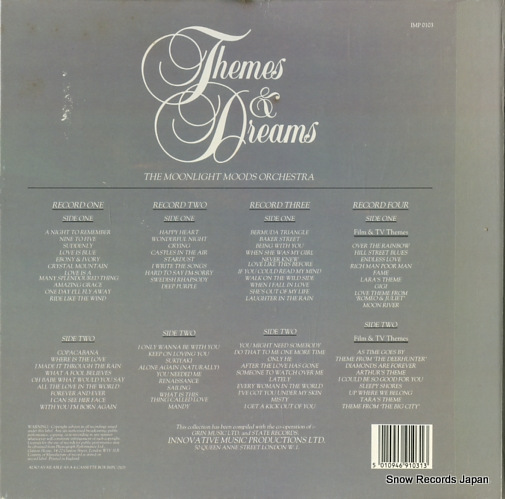 MOONLIGHT MOODS ORCHESTR, THE themes & dreams IMP0103