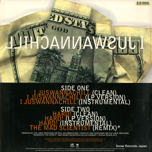 LARGE PROFESSOR, THE i juswannachill GEF12-22220