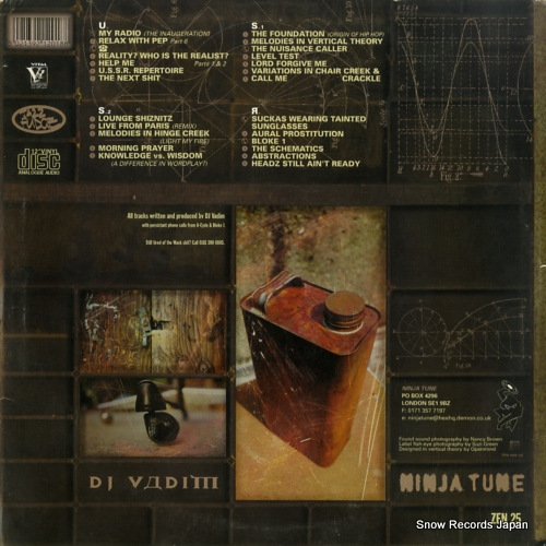 DJ VADIM u.s.s.r. repertoire (the theory of verticality) ZEN25