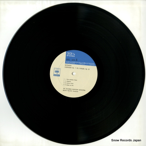 WALTER, BRUNO beethoven; symphonies nos.7 & 8 SOCL1074