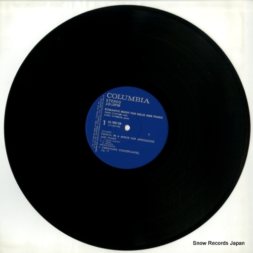 FOURNIER, PIERRE romantic music for cello and piano OQ-7097-CH