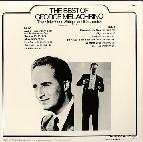 MELACHRINO, GEORGE the best of george melachrino PG-11