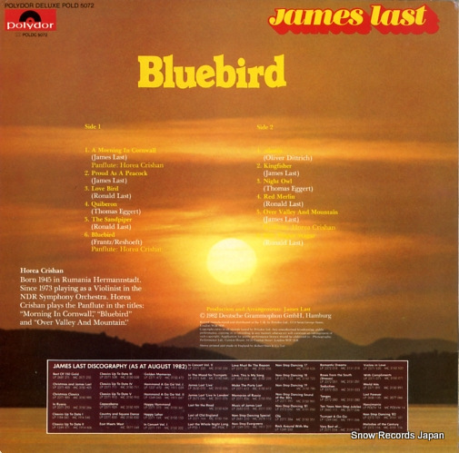 LAST, JAMES blue bird POLD5072