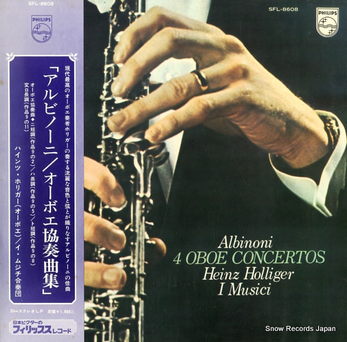 HOLLIGER, HEINZ albinoni; 4 oboe concertos SFL-8608
