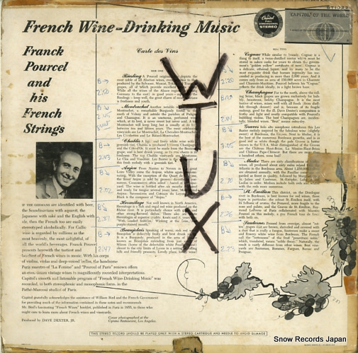 POURCEL, FRANCK french wine-drinking music ST-10229