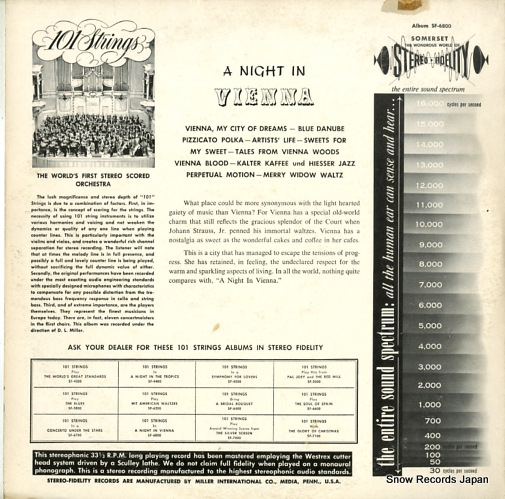 101 STRINGS a night in vienna SF-6800