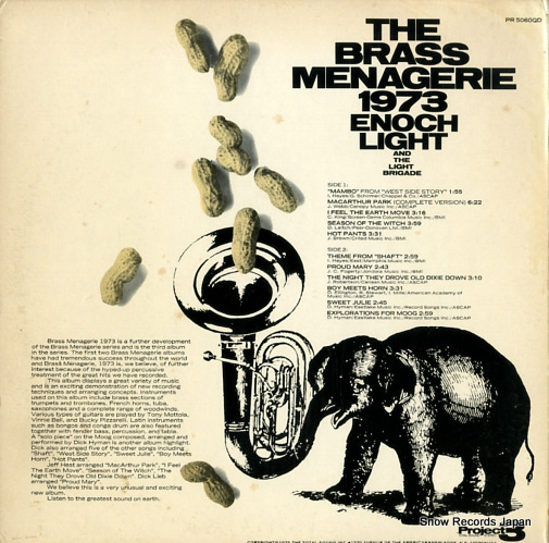 LIGHT, ENOCH, AND THE LIGHT BRIGADE the brass menagerie 1973 PR5060QD