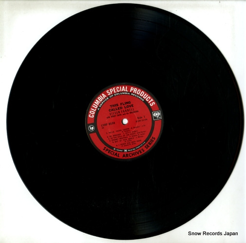 FAITH, PERCY / EILEEN FRRELL this fling called love CS8539