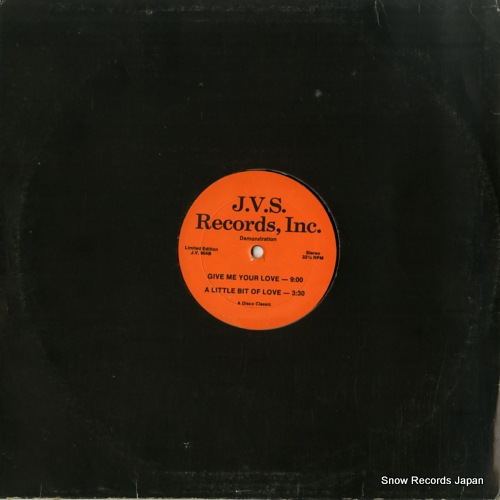 TRUSSEL / THE SISTERS LOVE love injection / give me your love J.V.904
