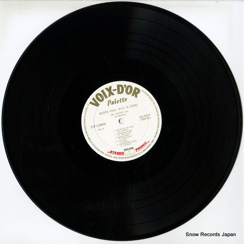 MR. MYSTERY, AND HIS RHYTHMS modern piano-mood in stereo VOS-3017P