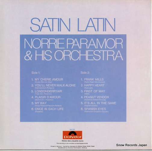 PARAMOR, NORRIE satin latin 184351