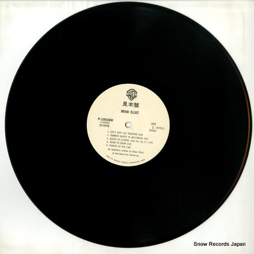 ELLIOT, BRIAN brian elliot P-10528W