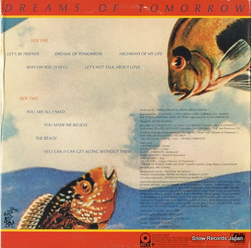 SCOTT, MARILYN dreams of tomorrow SD38-109