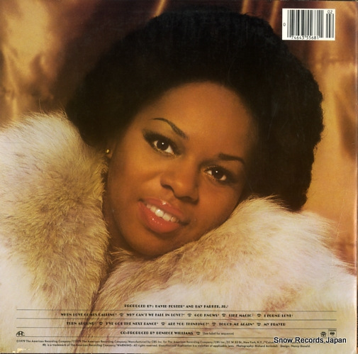 WILLIAMS, DENIECE when love comes calling PC35568