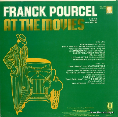 POURCEL, FRANCK at the movies PLD1010