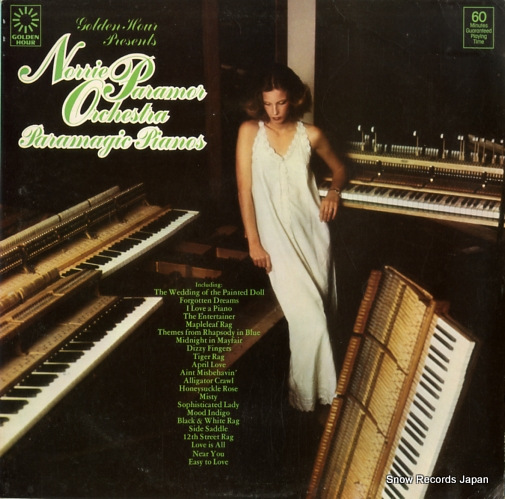 PARAMOR, NORRIE golden hour presents paramagic pianos GHX637