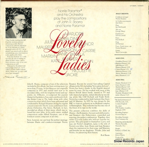 PARAMOR, NORRIE lovely ladies H&S1001