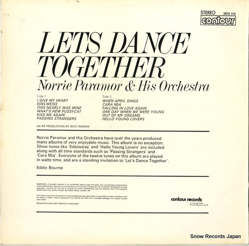 PARAMOR, NORRIE lets dance together 2870310
