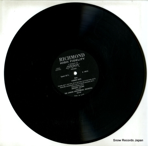 VAN BEINUM, EDUARD / ANTHONY COLLINS bizet; carmen suite B19013