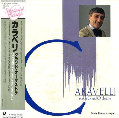 CARAVELLI caravelli et son grand orchestre 28.3P-677