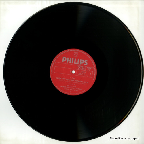 CASALS, PABLO homage a pablo casals X-7591(M)