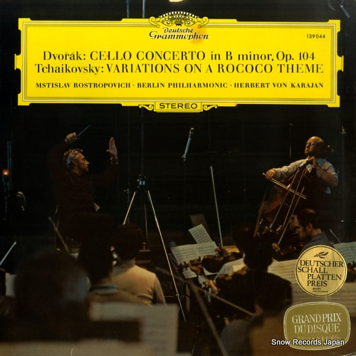 ROSTROPOVICH, MSTISLAV dvorak; cellokonzert h-moll (in b minor) 139044