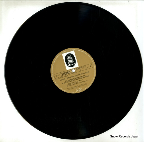 RICERCARE-ENSEMBLE FUR ALTE MUSIK ZURICH / JORDI ASAVALL die instrumentalvariation in der spanischen renaissancemusik 1C063-30116