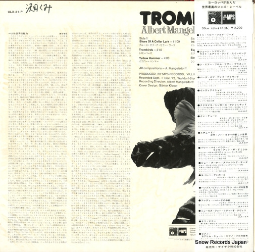 MANGELSDORFF, ALBERT trombirds ULX-21-P
