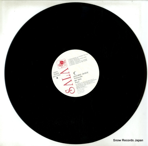 SKOCIC, ADALBERT violoncello recital SALA2505