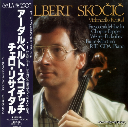 SKOCIC, ADALBERT violoncello recital SALA2505