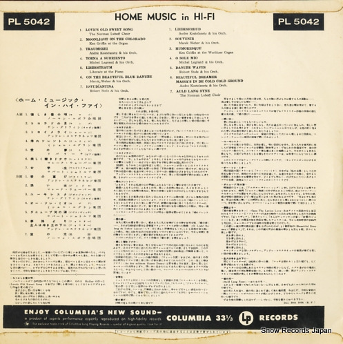 V/A home music in hi-fi PL5042