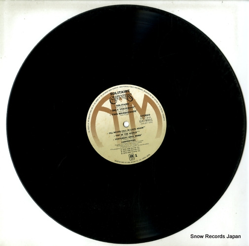 CARPENTERS, THE solitaire GXI9001