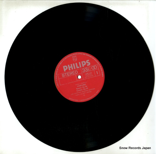 JOCHUM, EUGEN beethoven; overtures 13PC-127