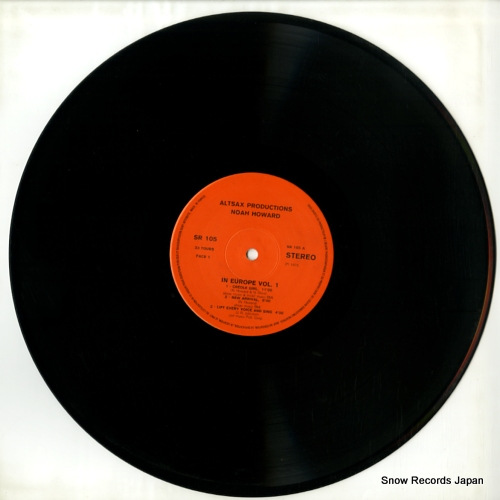 HOWARD, NOAH live in europe vol.1 SR105