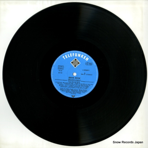 STUDIO DER FRUHEN MUSIK fruhe musik (early music) 6.35067