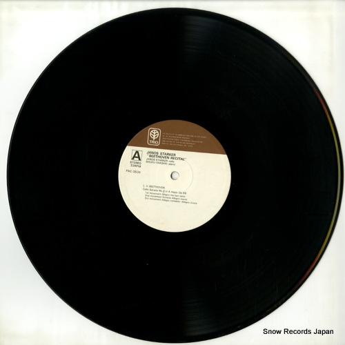 STARKER, JANOS beethoven recital PAC-3534