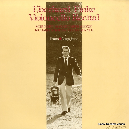 FINKE, EBERHARD violoncello recital SALA-2502