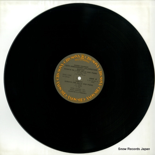 FOURNIER, PIERRE 75th anniversary celebration 28AC1296