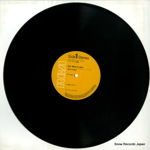 ROLLINS, SONNY our man in jazz RJL-2512