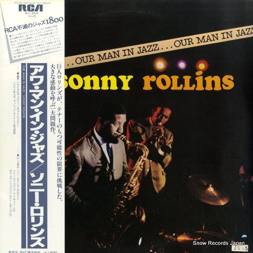 ROLLINS, SONNY our man in jazz RJL-2512