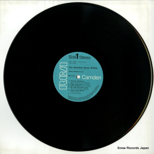 ROLLINS, SONNY the standard RGP-1095