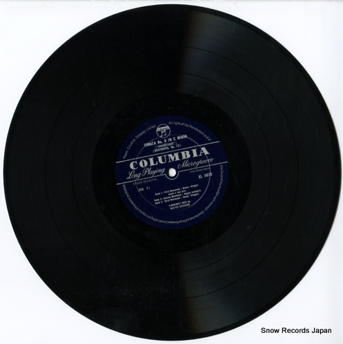 GIESEKING, WALTER beethoven; sonata no.8/no.14 XL5028