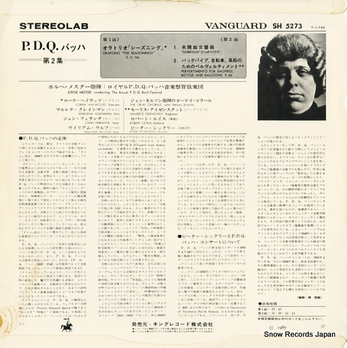 MESTER, JORGE p.d.q. bach vol.2 SH5273