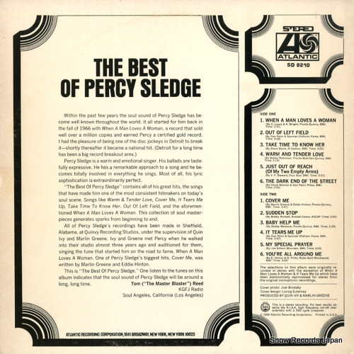 SLEDGE, PERCY the best of percy sledge SD8210