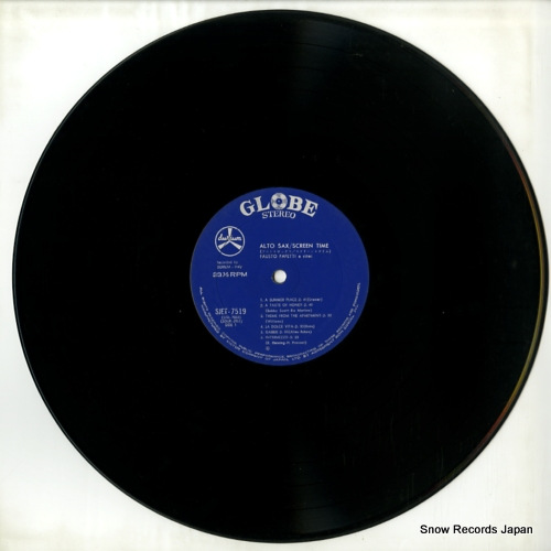 PAPETTI, FAUSTO alto sax / screen time SJET-7519