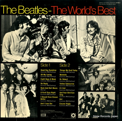 BEATLES, THE the world's best 27408-4